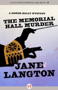 The Memorial Hall Murder by Jane Langton The Memorial Hall Murder by Jane Langton
